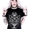 Dopasowany t-shirt koszulka z Kotem "GALAXY CAT"-Restyle Online