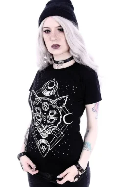 Dopasowany t-shirt koszulka z Kotem "GALAXY CAT"-Restyle Online