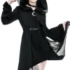 Długa bluza z woalem DARK FAY-Restyle Online