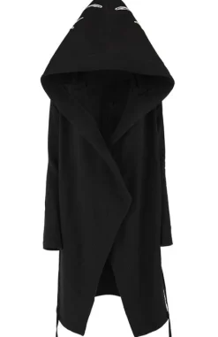 Długa, gotycka bluza z haftem poroża INTO THE WILD-Restyle Sale
