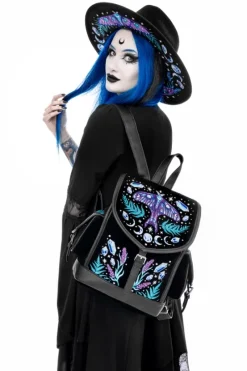 ENCHANTED FOREST BACKPACK Magiczny Plecak z haftem ćmy-Restyle Hot