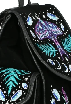 ENCHANTED FOREST BACKPACK Magiczny Plecak z haftem ćmy-Restyle Hot