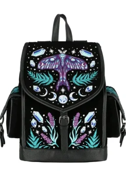 ENCHANTED FOREST BACKPACK Magiczny Plecak z haftem ćmy-Restyle Hot