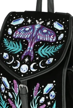 ENCHANTED FOREST BACKPACK Magiczny Plecak z haftem ćmy-Restyle Hot