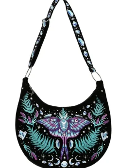 ENCHANTED FOREST HOBO BAG Torebka typu worek z magicznym haftem-Restyle Sale