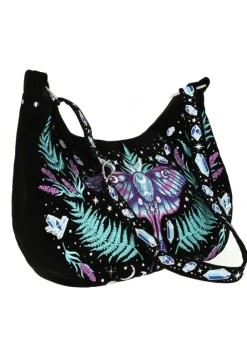ENCHANTED FOREST HOBO BAG Torebka typu worek z magicznym haftem-Restyle Sale