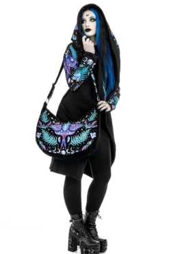 ENCHANTED FOREST HOBO BAG Torebka typu worek z magicznym haftem-Restyle Sale