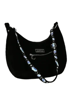 ENCHANTED FOREST HOBO BAG Torebka typu worek z magicznym haftem-Restyle Sale