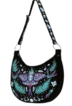 ENCHANTED FOREST HOBO BAG Torebka typu worek z magicznym haftem-Restyle Sale