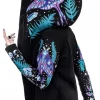 ENCHANTED FOREST HOODIE Bluza z haftem ćma i paproć-Restyle Best