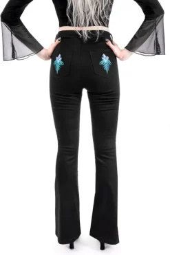 ENCHANTED FOREST JEANS dzwony z wysokim stanem-Restyle Outlet