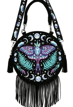 ENCHANTED FOREST ROUND BAG Okrągła Magiczna torebka ćma-Restyle Clearance