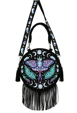 ENCHANTED FOREST ROUND BAG Okrągła Magiczna torebka ćma-Restyle Clearance