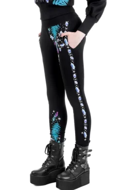 ENCHANTED FOREST Spodnie dresowe modelujące z haftem-Restyle Discount