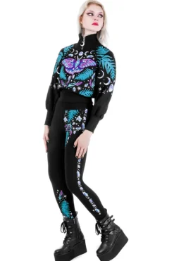 ENCHANTED FOREST Spodnie dresowe modelujące z haftem-Restyle Discount