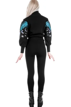 ENCHANTED FOREST Spodnie dresowe modelujące z haftem-Restyle Discount