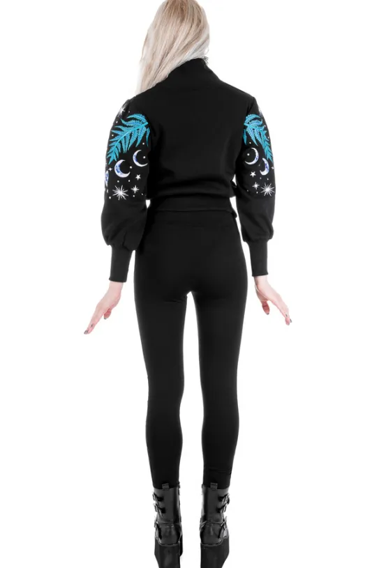 ENCHANTED FOREST Spodnie dresowe modelujące z haftem-Restyle Discount
