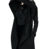 FOREST WITCH haft paproć Długa, gotycka bluza z paprocią-Restyle New