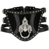 Gotycki Pasek na Talię KNOCKER WAIST BELT-Restyle Discount
