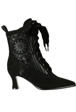 Gotyckie Trzewiki SANCTORIUM Katedralne, sznurowane buty-Restyle Sale