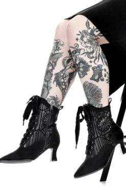 Gotyckie Trzewiki SANCTORIUM Katedralne, sznurowane buty-Restyle Sale