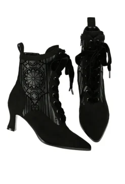 Gotyckie Trzewiki SANCTORIUM Katedralne, sznurowane buty-Restyle Sale