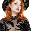 HERBAL HAT Haftowany kapelusz-Restyle Sale