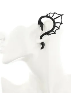 Kolczyk Nausznica na lewe ucho "DRAGON EARCUFF"-Restyle Sale