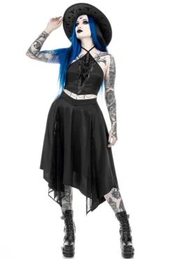 LEVIATHAN MIDI SKIRT-Restyle Discount