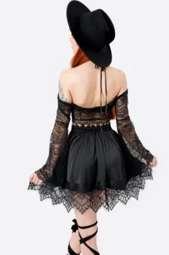 LOST IN MAGIC mini spódniczka-Restyle Online
