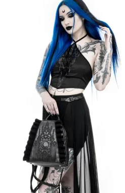 Midnight Moon Backpack Plecak pokryty haftami-Restyle Hot