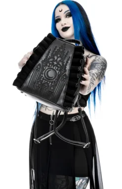 Midnight Moon Backpack Plecak pokryty haftami-Restyle Hot