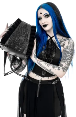 Midnight Moon Backpack Plecak pokryty haftami-Restyle Hot