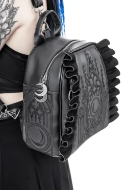 Midnight Moon Backpack Plecak pokryty haftami-Restyle Hot