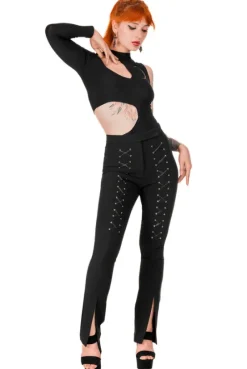 MOON ARMY Bodysuit Asymetryczne body z księżycem-Restyle Clearance