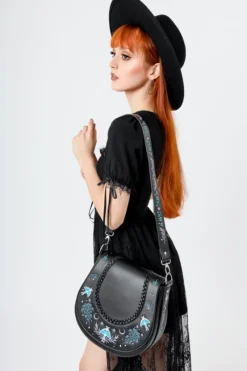 MOONGLOW torebka z haftem w kształcie podkowy-Restyle Clearance