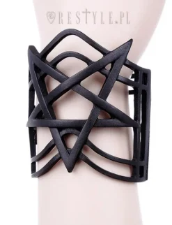 Nowoczesna gotycka bransoleta geometryczna 