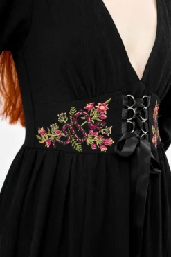 POISONED PETAL sukienka midi-Restyle Sale