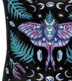 Poszewka ENCHANTED FOREST haftowana poduszka z ćmą-Restyle Online