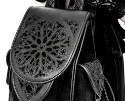 Rosarium Backpack Gotycki plecak z rozetą-Restyle Online
