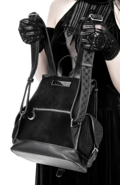 Rosarium Backpack Gotycki plecak z rozetą-Restyle Online