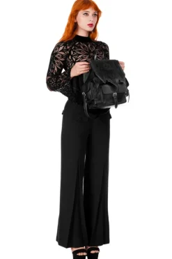 ROSARIUM BODYSUIT Body z rozszerzanymi rękawami i rozetą-Restyle Online