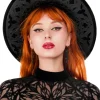 ROSARIUM LASER CUT HAT, cathedral wide brim hat-Restyle Discount