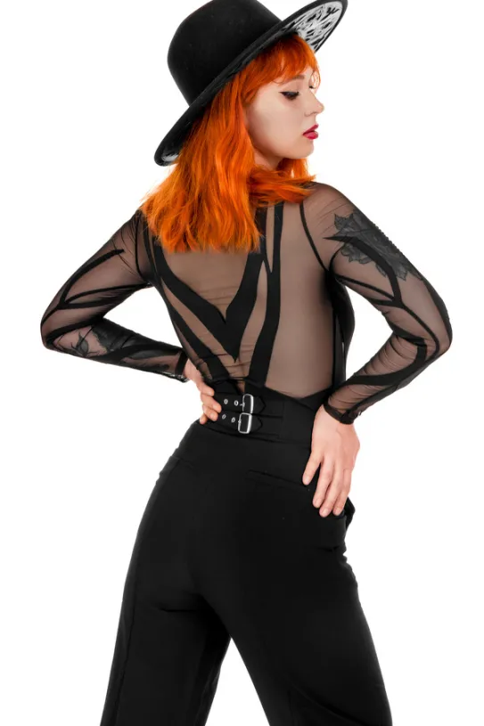 ROSARIUM LASER CUT HAT, cathedral wide brim hat-Restyle Discount