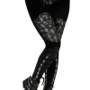 ROSARIUM LASER CUT LEGGINGS-Restyle Online