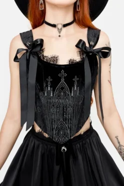 SACRED RITUALS Katedralny Top Gorsetowy-Restyle Discount