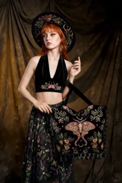 SHOPPERKA WILDERWOOD VELVET BAG-Restyle New