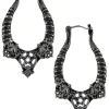 Srebrne kolczyki Horns Earrings-Restyle New