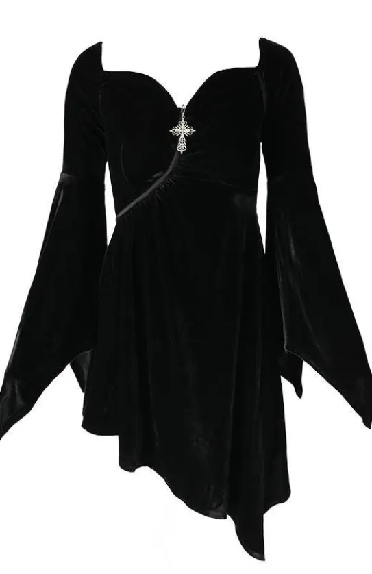 Sukienka z dekoltem serduszko VAMP DRESS-Restyle New