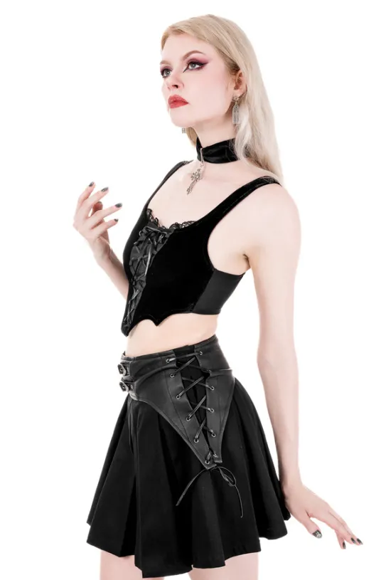 TOP BATWING LACE UP-Restyle Best